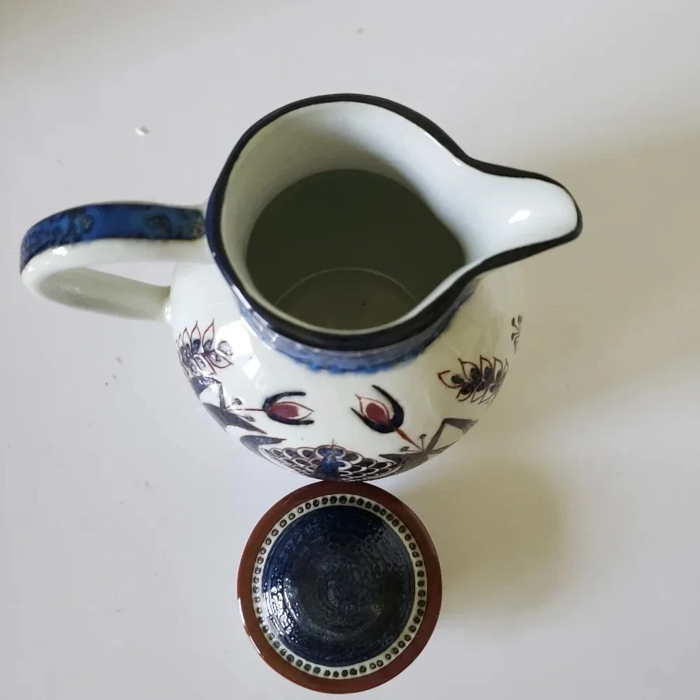 Royal Copenhagen Tenera Stoneware Teapot/Pitcher By Berte Jessen. - Picture 2 of 9